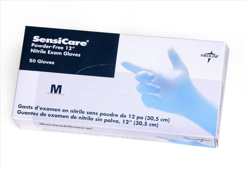 Blue Medium Nitrile Exam Gloves G5028