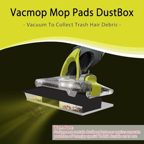 80 Pcs Disposable Split Mop Pads For Shark VACMOP R288