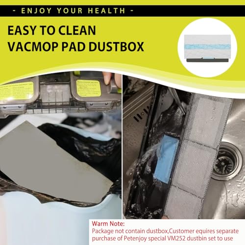 80 Pcs Disposable Split Mop Pads For Shark VACMOP R288
