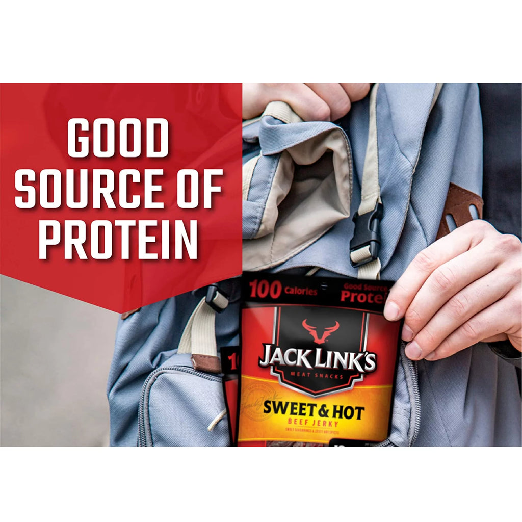 Beef Jerky Sweet and Hot, 1.25 Oz, 2 Bags D441