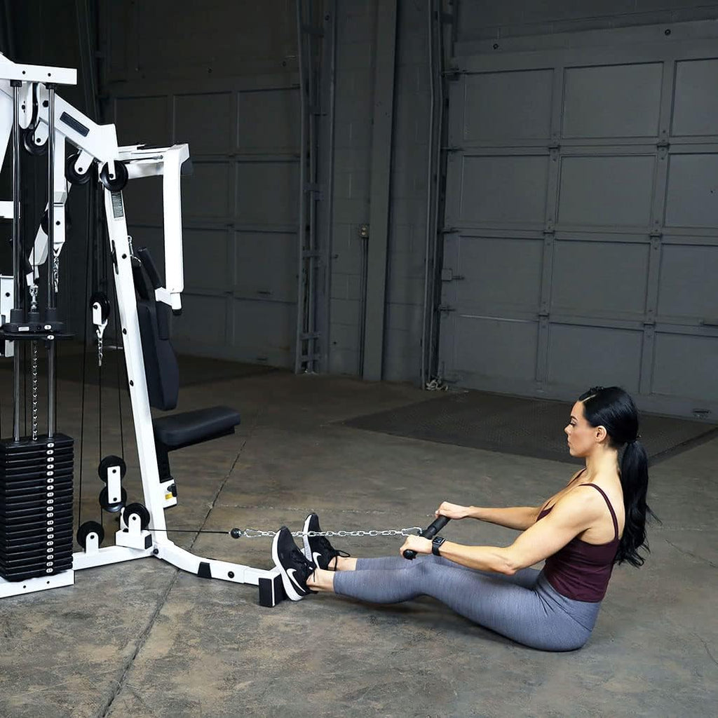 210 lbs Black Weight Stack Home Gym Machine K3102