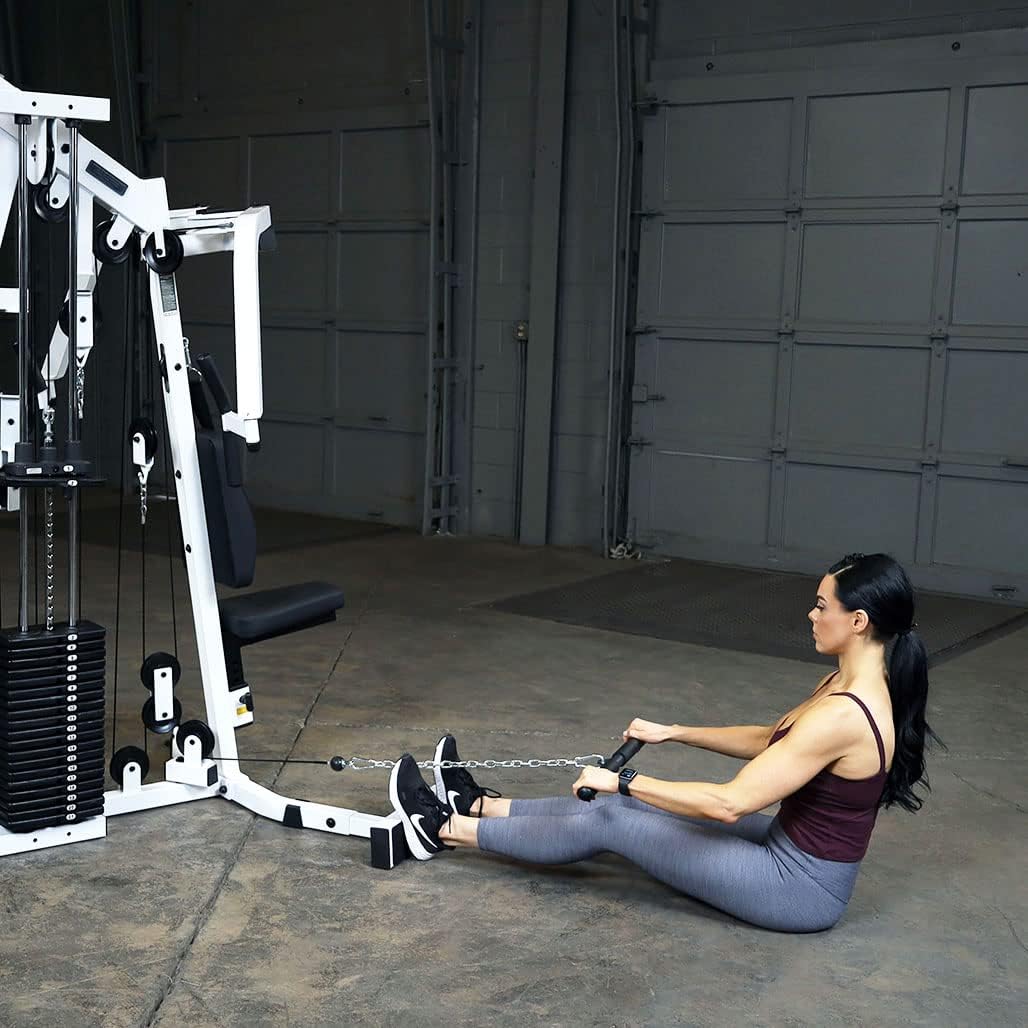 210 lbs Black Weight Stack Home Gym Machine K3102