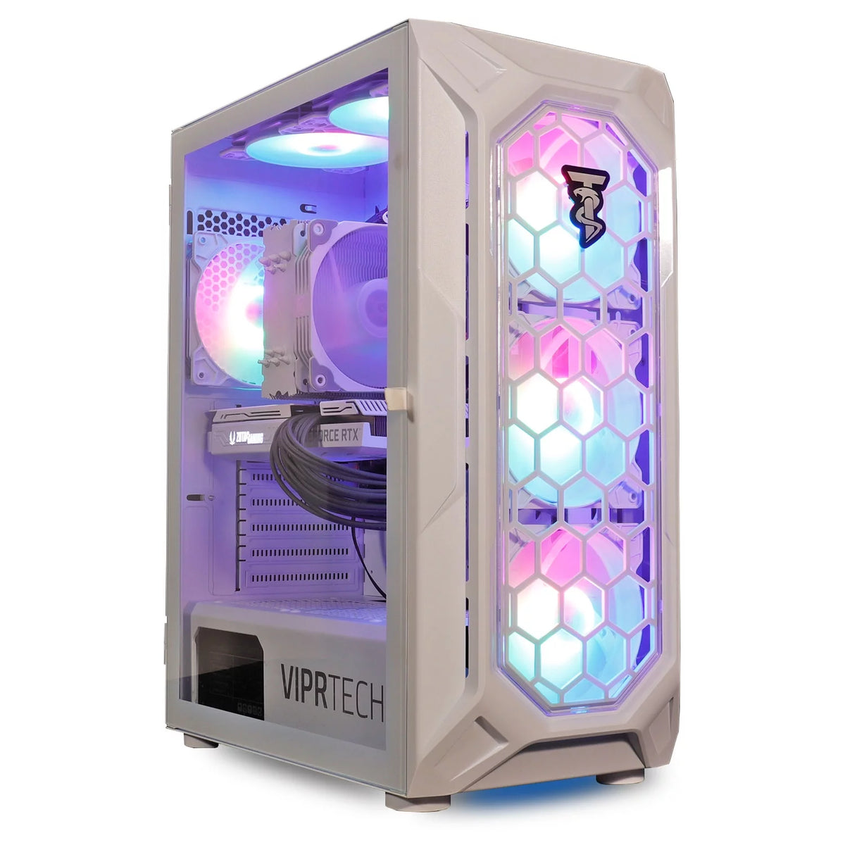 AMD Ryzen 5 5600G RTX 3060 12GB 32GB DDR4 RAM 1TB NVMe SSD Gaming Desktop Computer G561