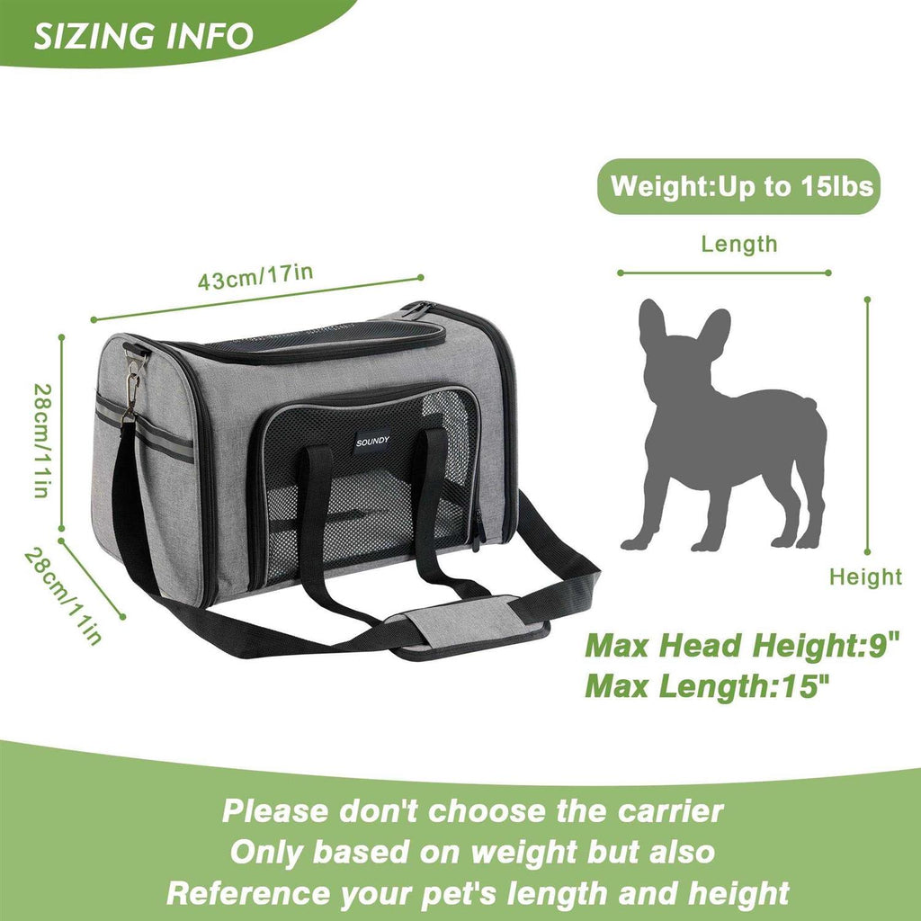 Airline Approved Soft Sided Pet Carrier V758918