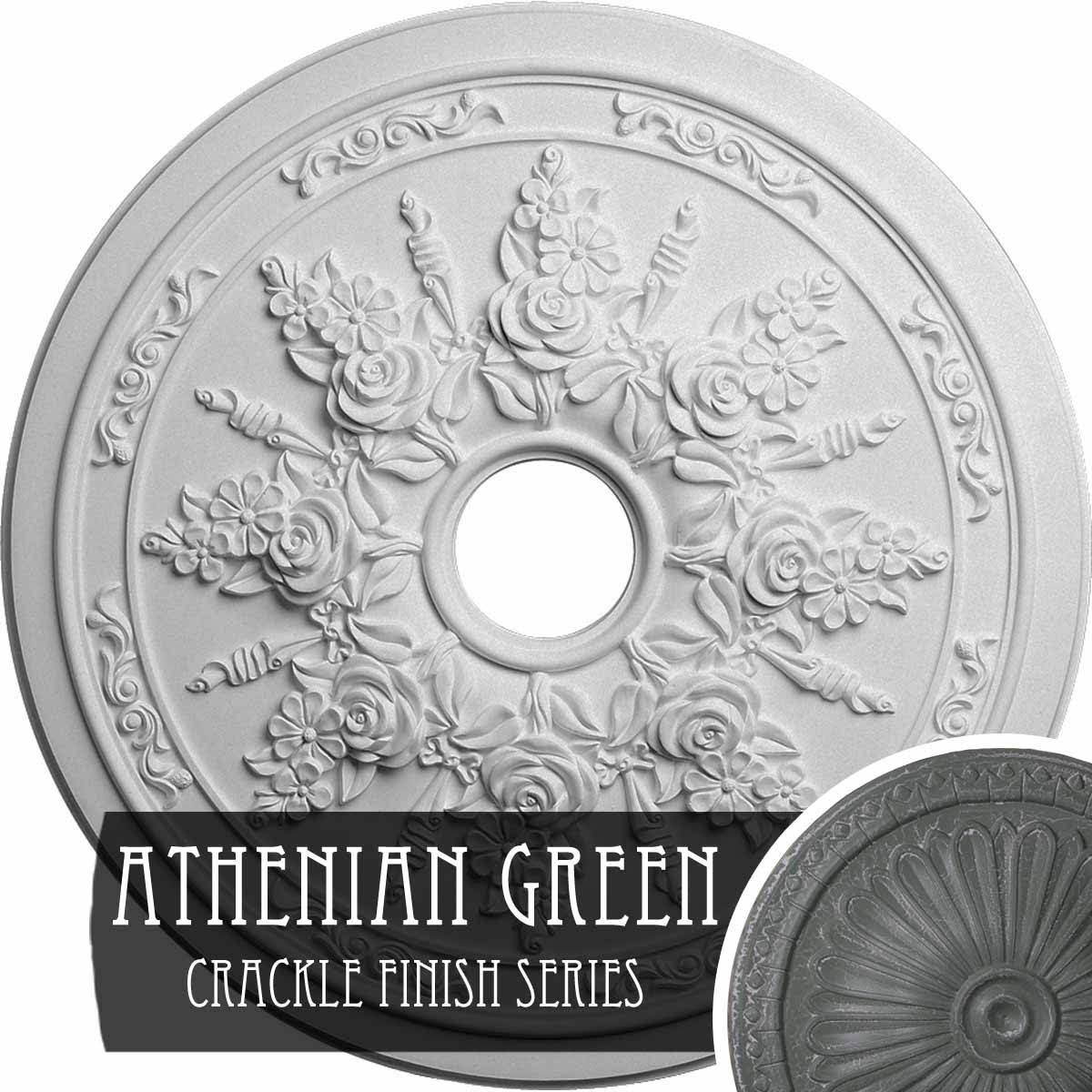 Rose and Ribbon Ceiling Medallion R79129