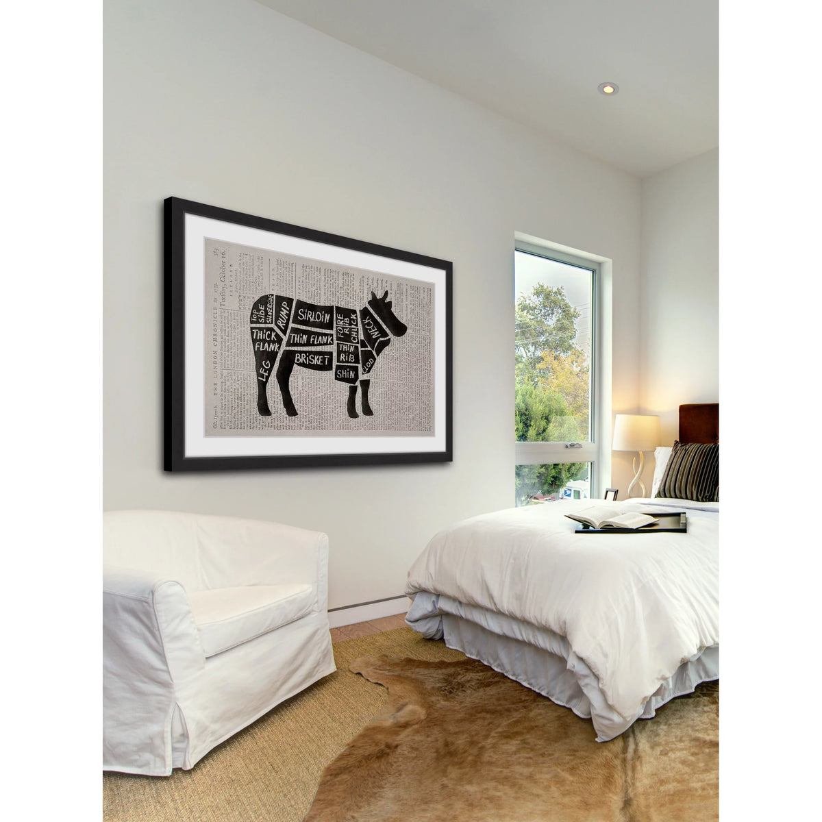 Framed Painting Print L688