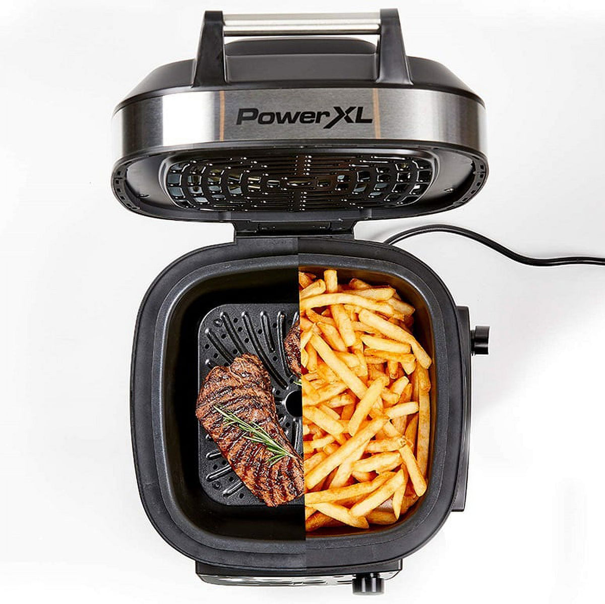 6 QT 12in1 Indoor Grill Air Fryer Combo H155