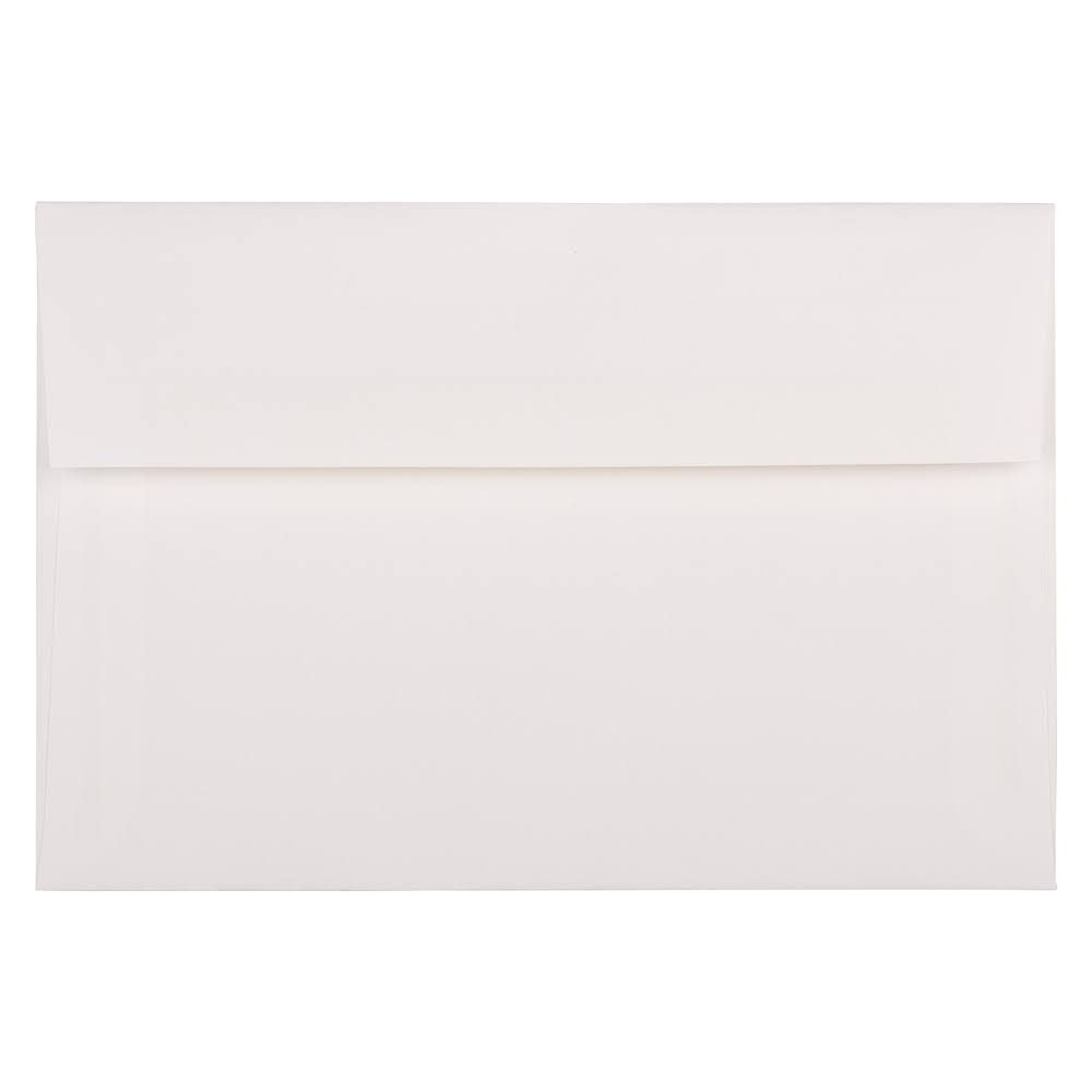 A8 Invitation Envelopes, 5.5 x 8.125, Bright White Laid, 1000/Carton O5165