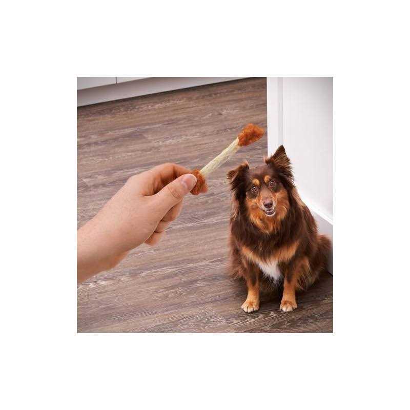 Beefhide Coated Munchy Sticks Chicken Recipe Dry Training Treats for Dog G188