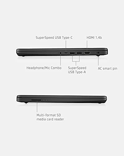 14inch HD Touchscreen Display Intel Celeron N4020 Dual-Core Processor 4GB DDR4 Memory 128GB Storage Webcam Indigo Blue V13293