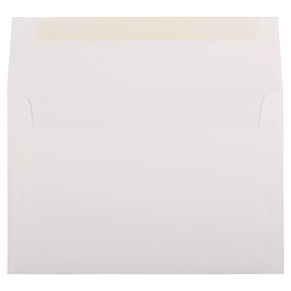 A8 Invitation Envelopes, 5.5 x 8.125, Bright White Laid, 1000/Carton O5165