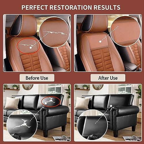 Self Adhesive Leather Repair Patch, 30 in x 16 in Large Leather Patches T30479