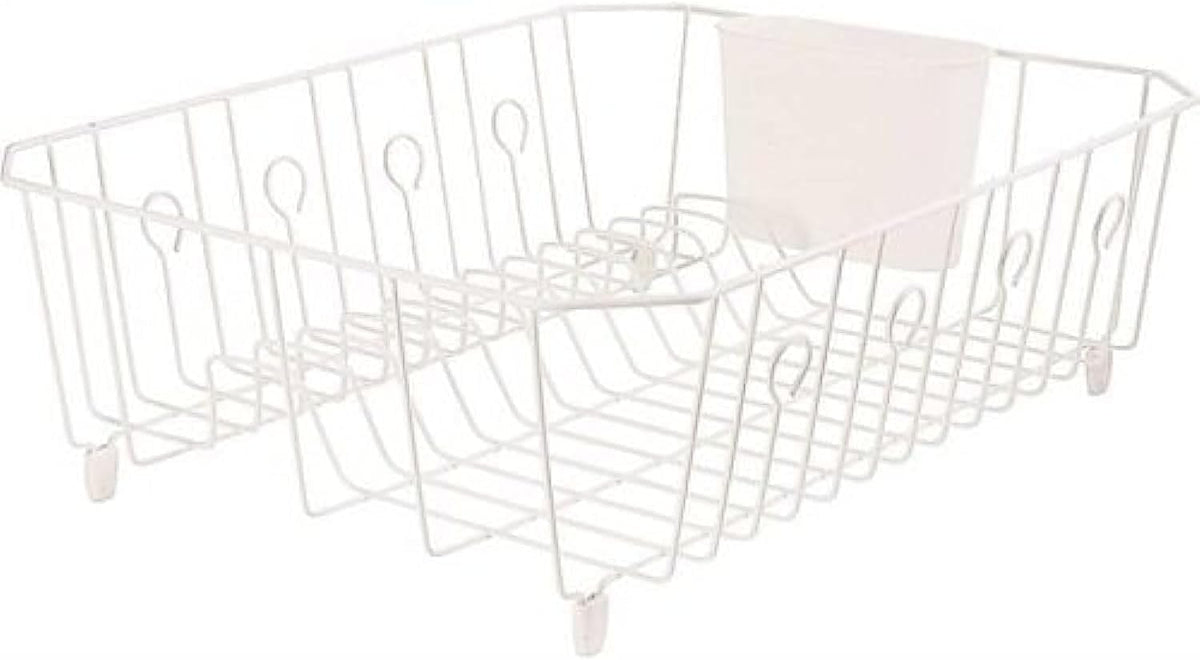 White Wire Large Dish Drainer D81135