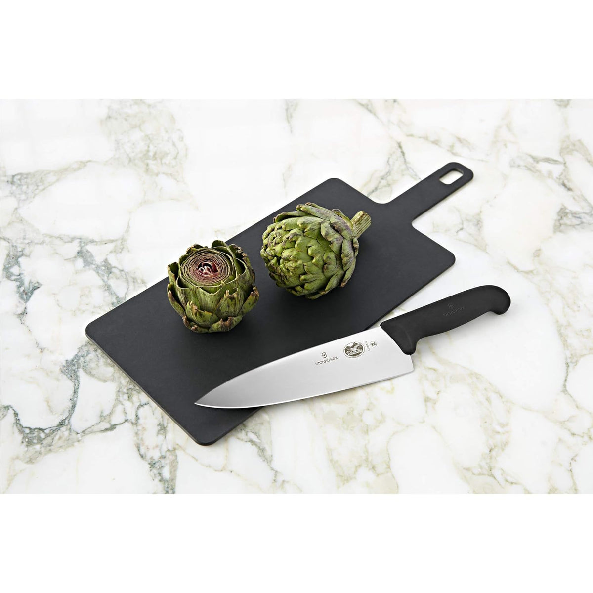 Black 8 in Straight Chef's Knife Q7208