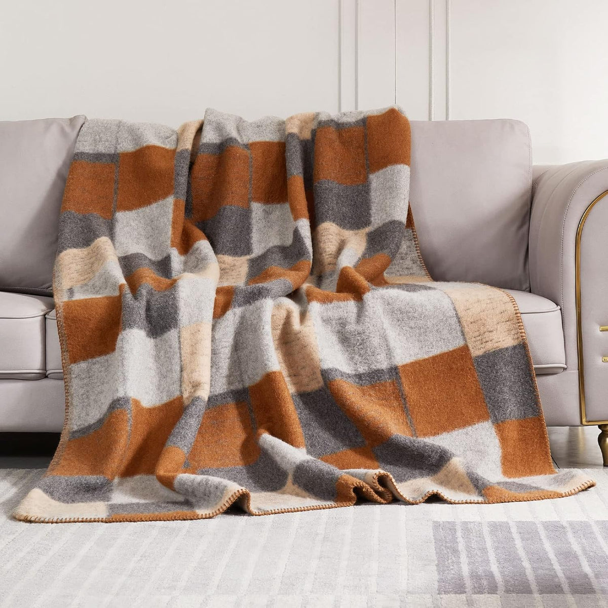 Merino Wool 60×80Inches Throw Blanket T979090