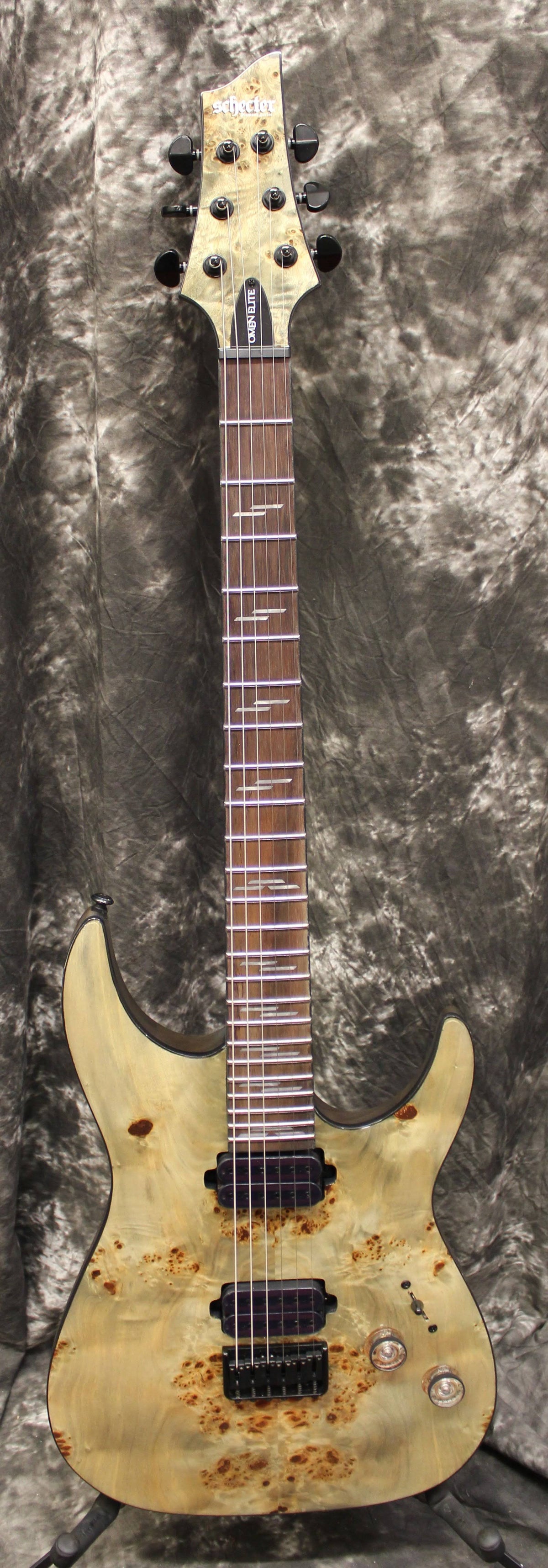 Charcoal Finish Rosewood Fretboard Electric Guitar E152318