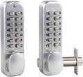Double Keypad Mechanical Combination Lock Pack of 2 D564550