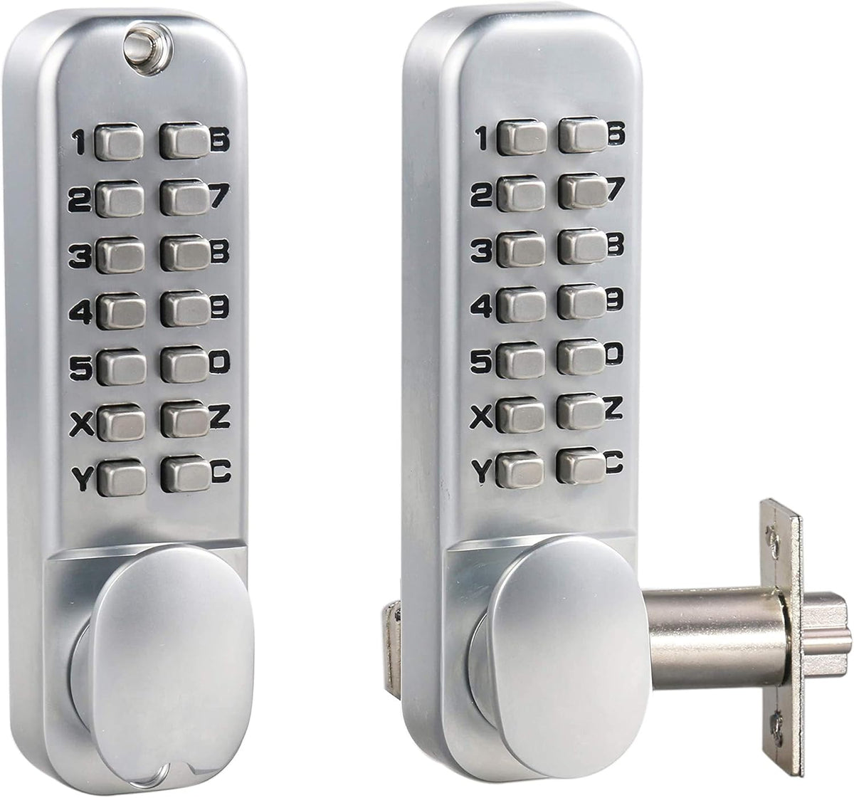 Double Keypad Mechanical Combination Lock Pack of 2 D564550