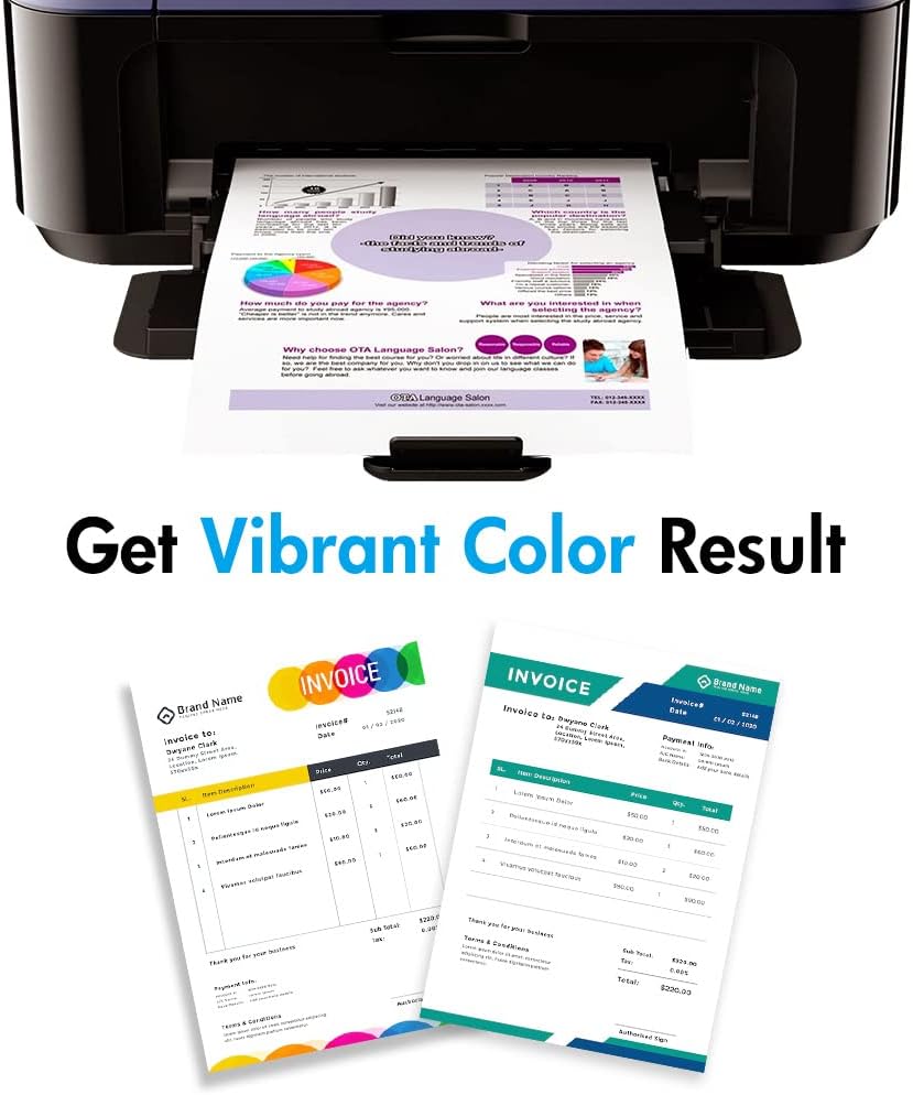 Black Cyan Yellow Magenta Toner Cartridge 4-Pack I67615