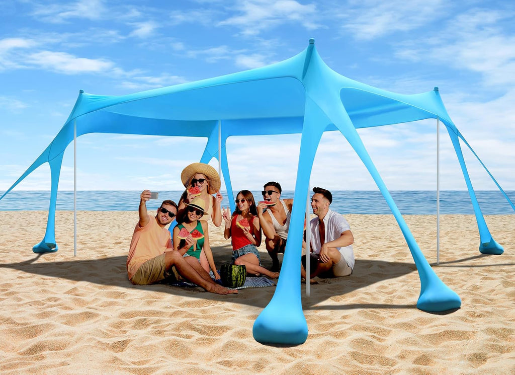 10×10ft Beach Canopy Tent with Sandbags V421
