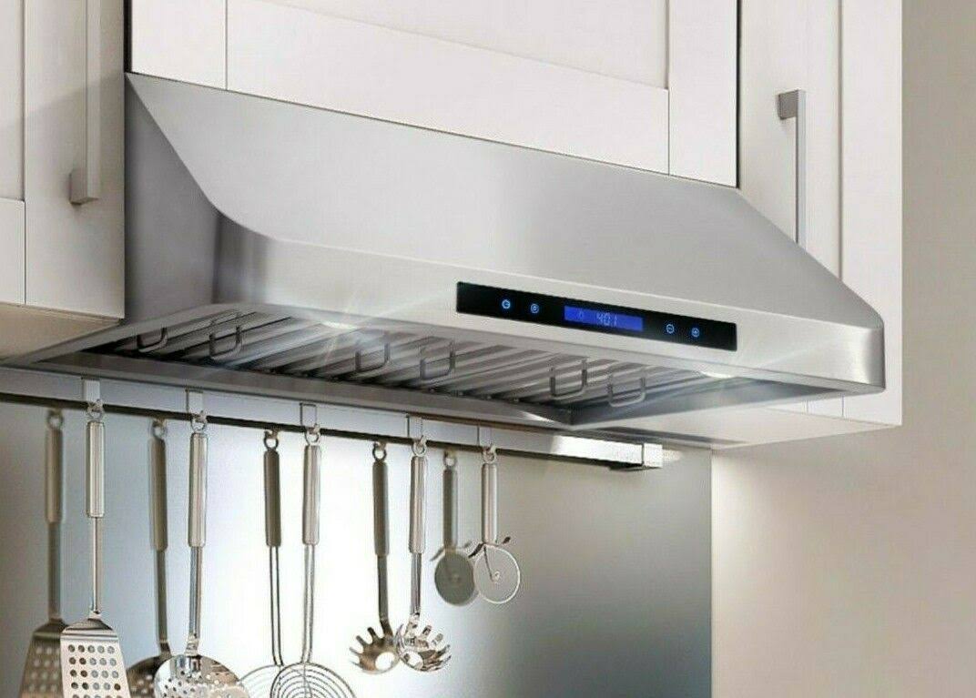 36 in Stainless Steel Ducted Under Cabinet Range Hood T7410