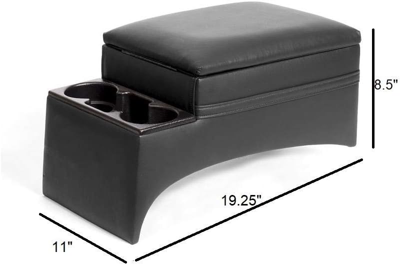 Black Car and Truck Bench Console O219890