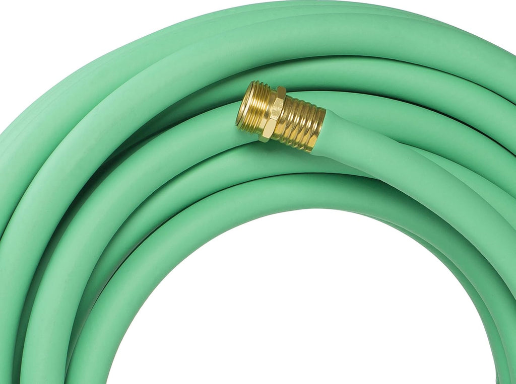 Soft & Supple Easy Coil Water Hose with Crush Proof Couplings 50' x 5/8", Green I49282
