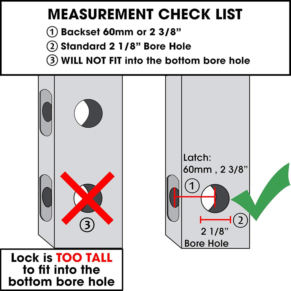 Double Keypad Mechanical Combination Lock Pack of 2 D564550
