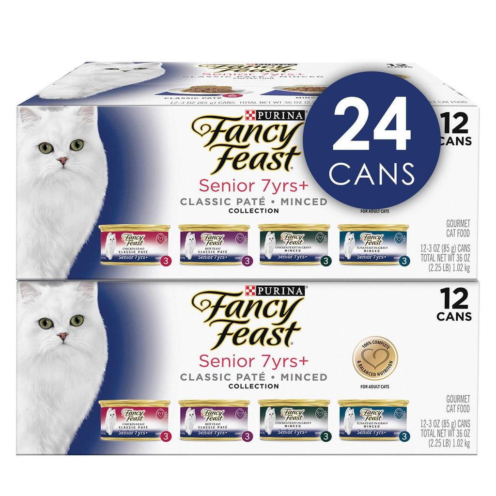 High Protein Senior Wet Cat Food Variety Pack N692627