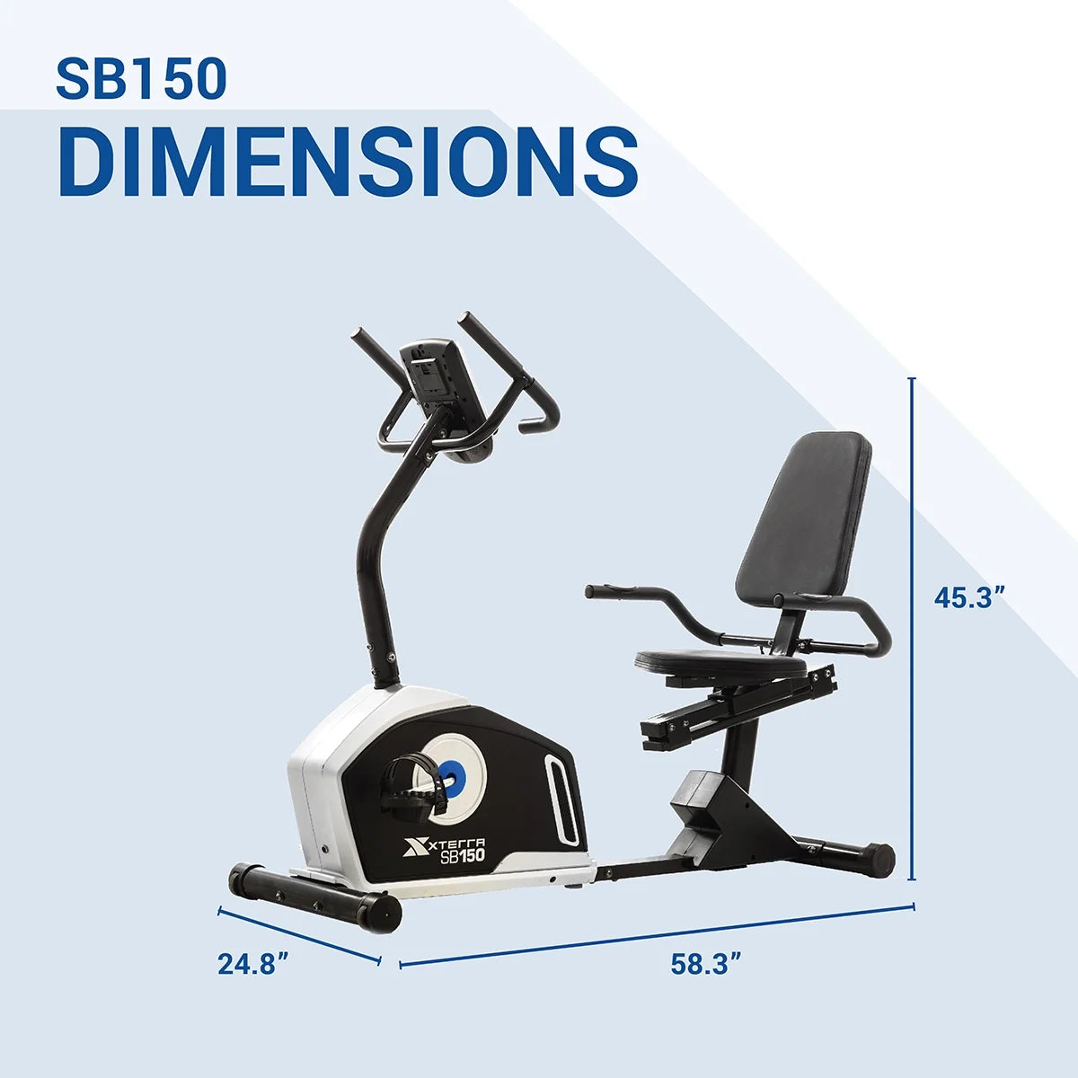Recumbent Bike with 24 Magnetic Resistance Levels K83381