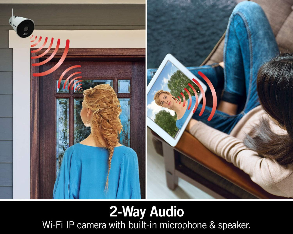 1080p HD Wi-Fi Indoor/Outdoor Camera with Night Vision X648