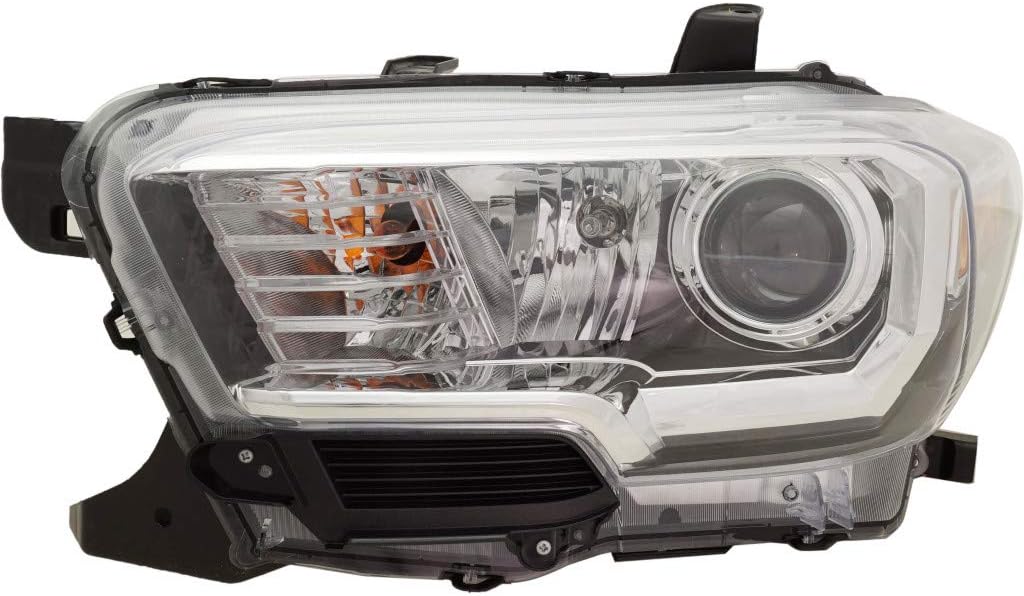 Toyota Tacoma Headlight 2018 Pair Driver and Passenger Side Halogen Type U208957