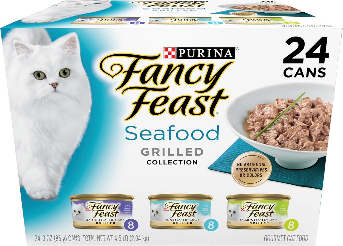 3 OZ Cans Wet Cat Food Variety Pack L1347