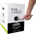 Gray 1000ft Cat6 Plenum Bare Copper Ethernet Cable A28323