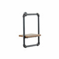 Sand Black Metal Floating Wall Shelf P50070