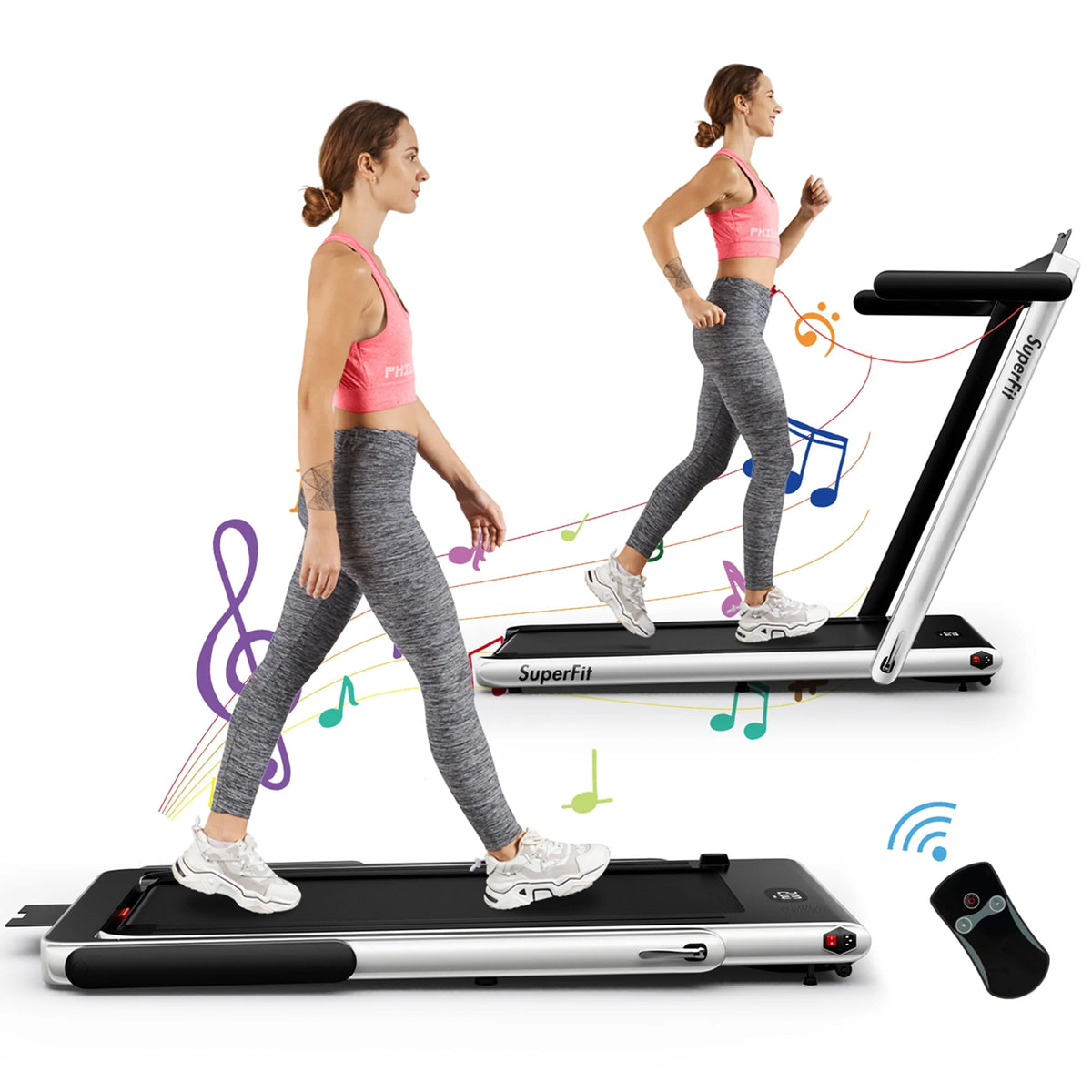 Black Folding Treadmill N68134