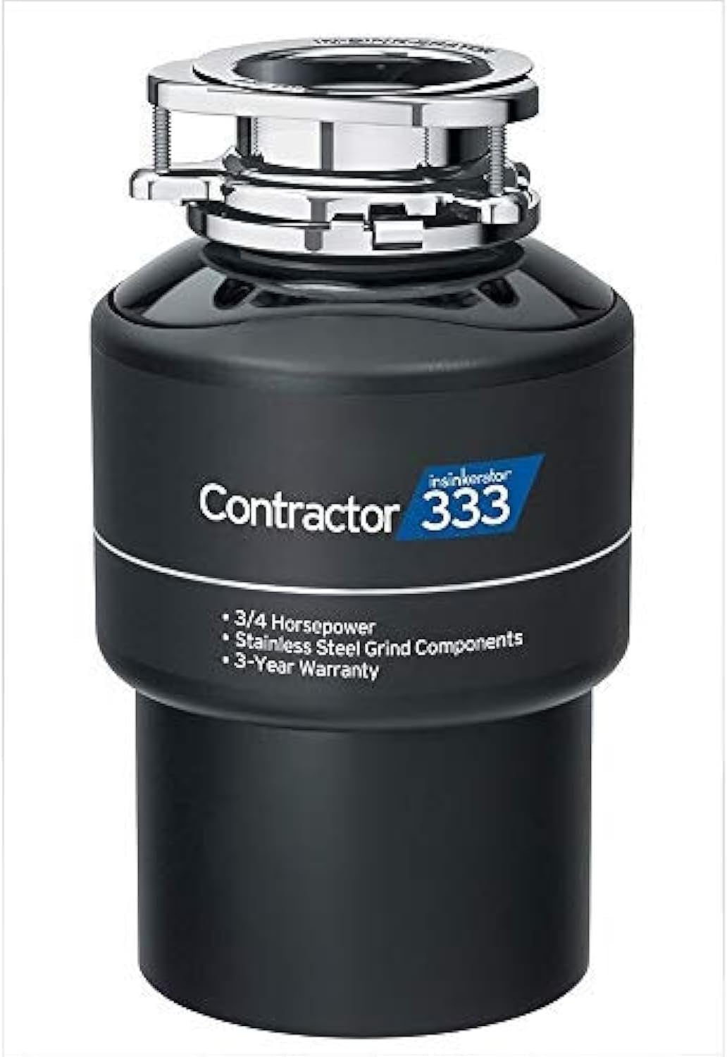 3/4 Hp Black Garbage Disposal F562