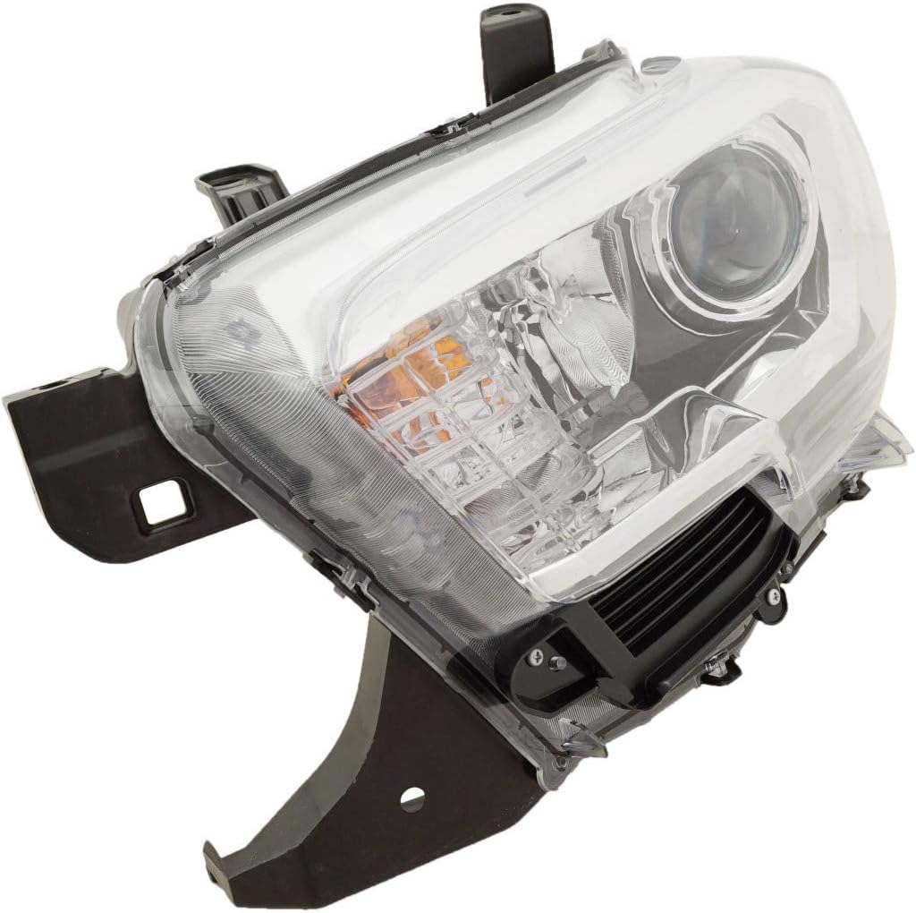 Toyota Tacoma Headlight 2018 Pair Driver and Passenger Side Halogen Type U208957