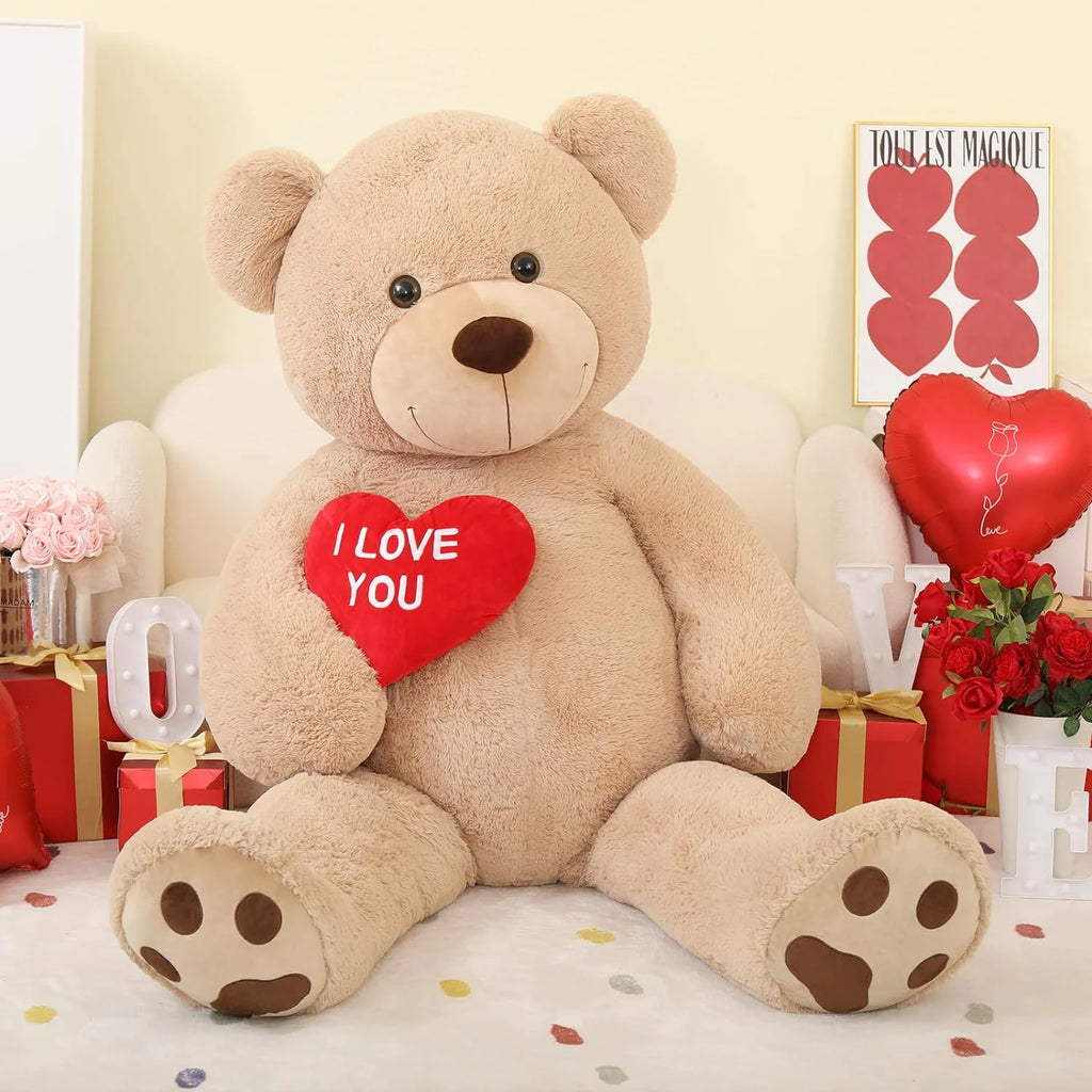 Brown Giant Teddy Bear 6ft Stuffed Animal Jumbo Human Size Teddy Bear U59385