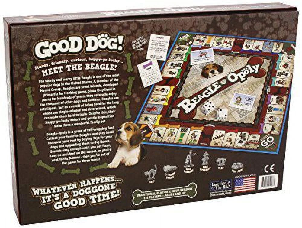 Beagle-Opoly Board Game U6014