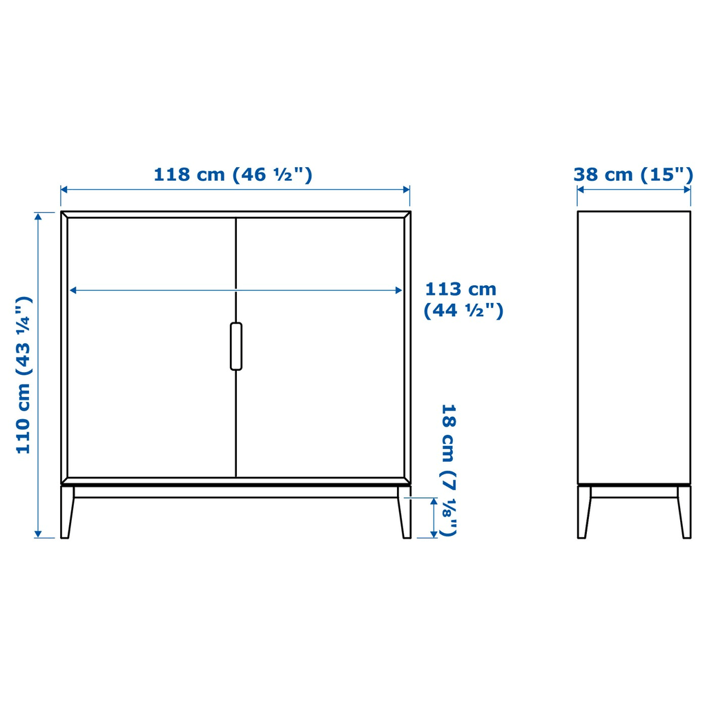 Brown Cabinet R114