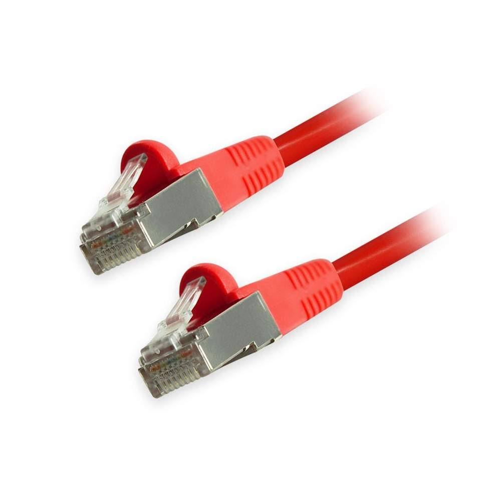 100ft Cat6 Red Shielded Cable E823944
