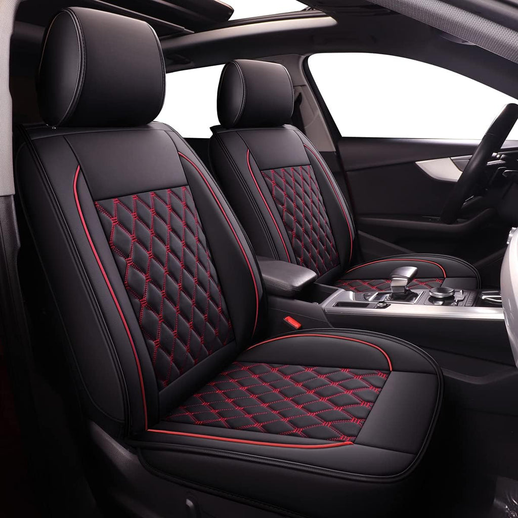Leather Waterproof Car Seat Covers Full Set I14307