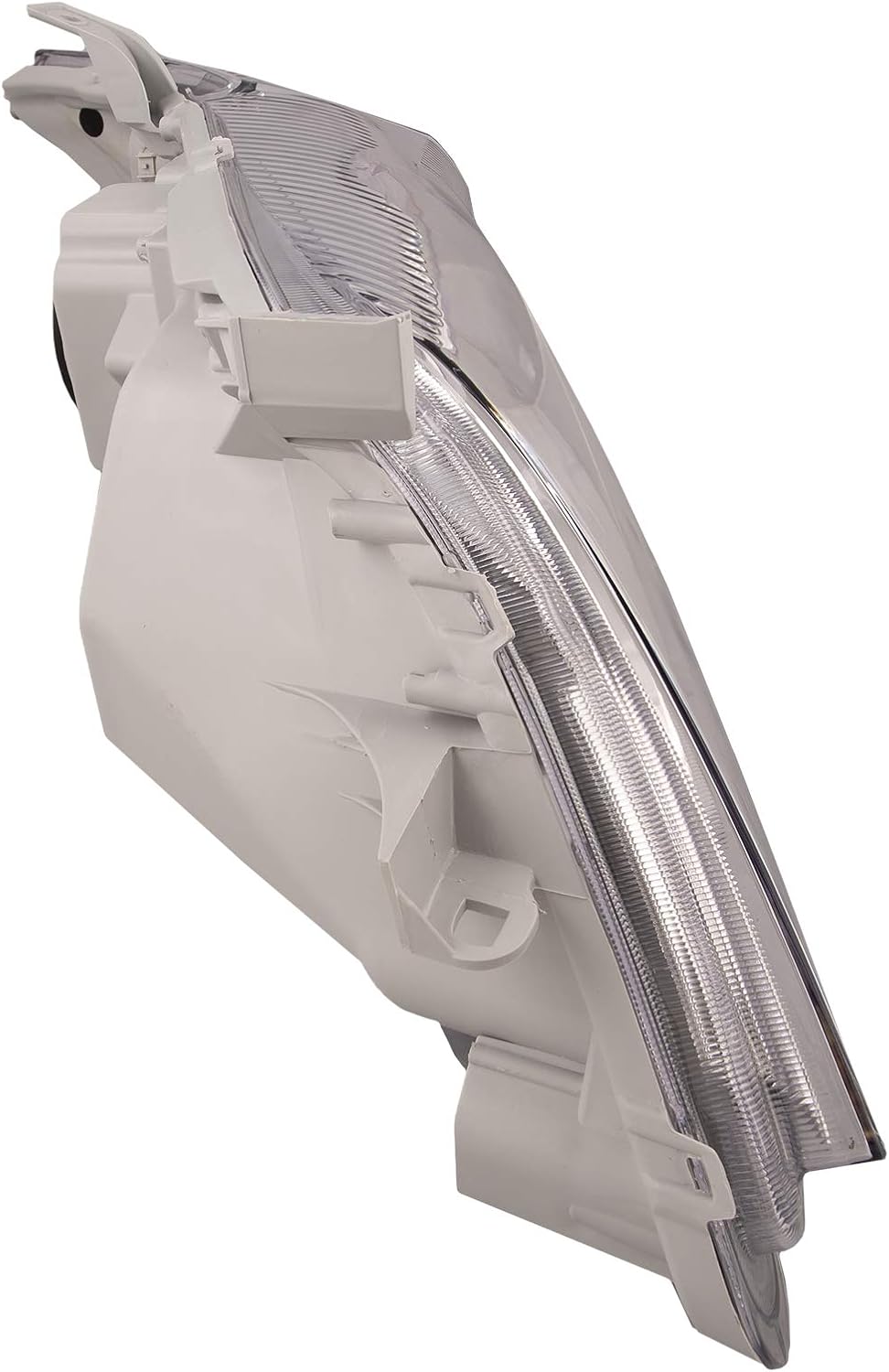 Chrome Housing Halogen Headlight Compatible with Toyota Camry 2010-2011 Right Passenger Side U529