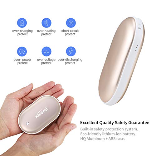 Rechargeable Hand Warmer 5200mAh Double-Sided Electric Hand Warmer Power Bank I348570