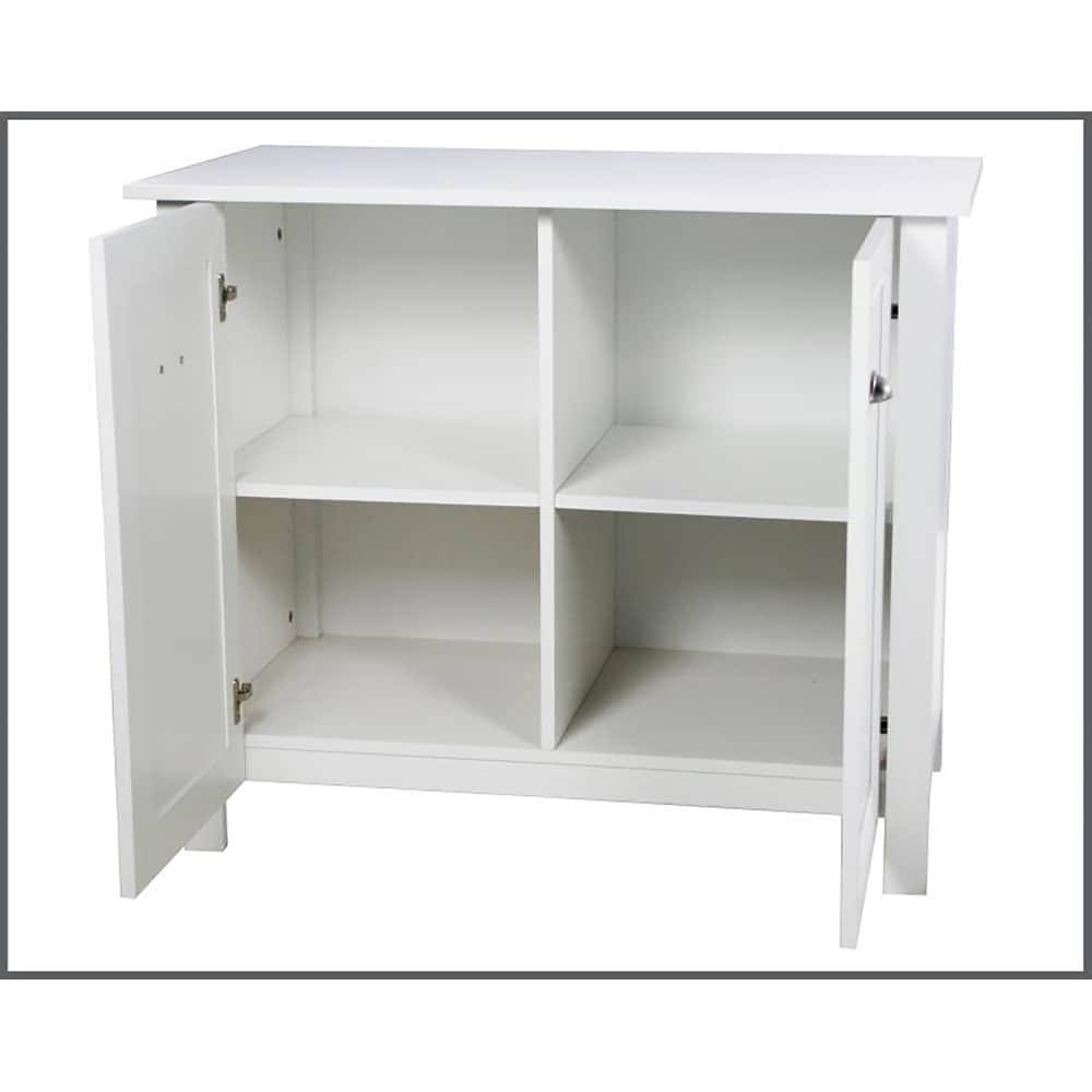 Espresso 2-Door Storage Cabinet S793