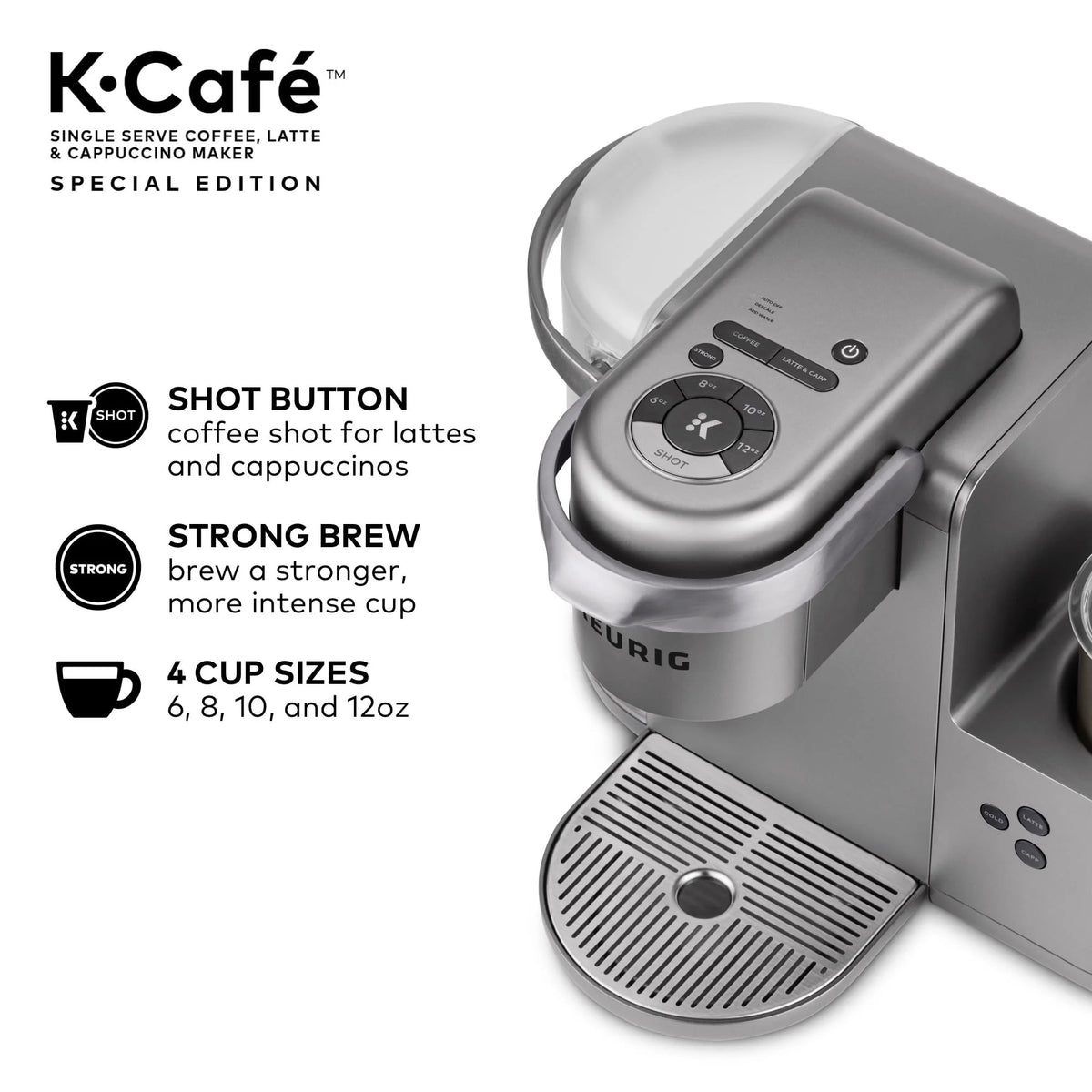 Single Serve Coffee, Latte and Cappuccino Maker R976