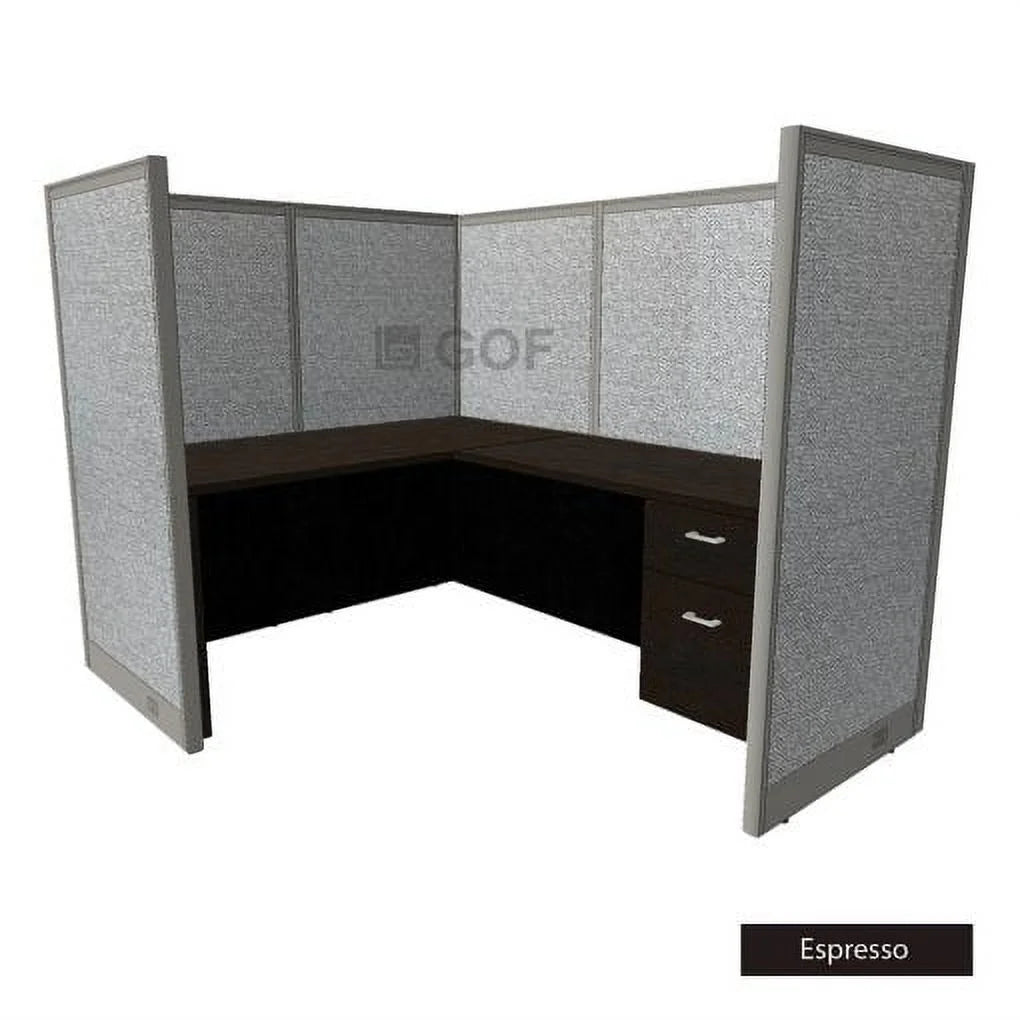 1 Person Workstation Cubicle with Desk Z86647