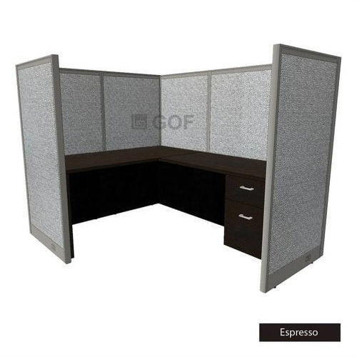 1 Person Workstation Cubicle with Desk Z86647