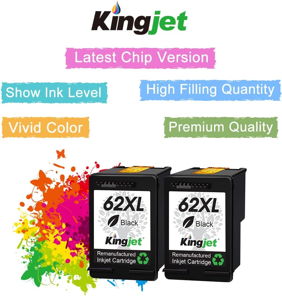 2 Black Ink Cartridge Pack of 2 G74067